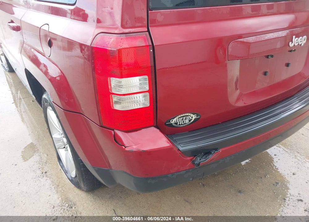2014 JEEP PATRIOT LATITUDE VIN: 1C4NJPFA9ED513517