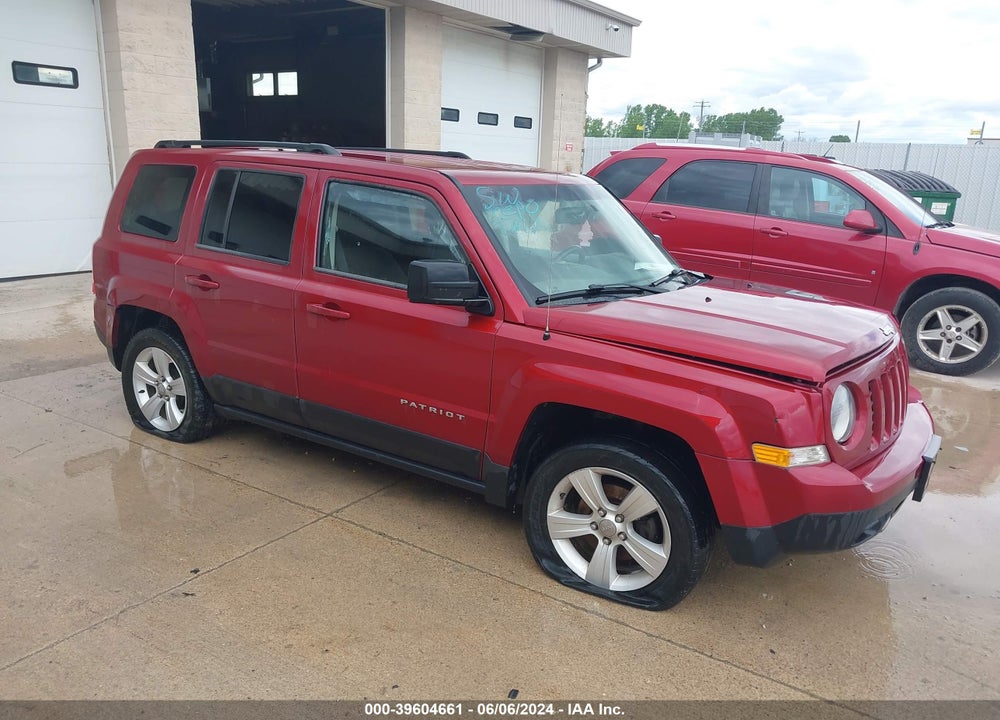2014 JEEP PATRIOT LATITUDE VIN: 1C4NJPFA9ED513517