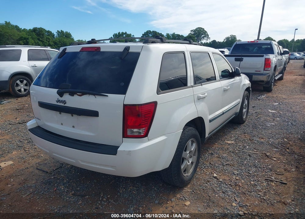 2008 JEEP GRAND CHEROKEE LAREDO VIN: 1J8GS48K68C175197