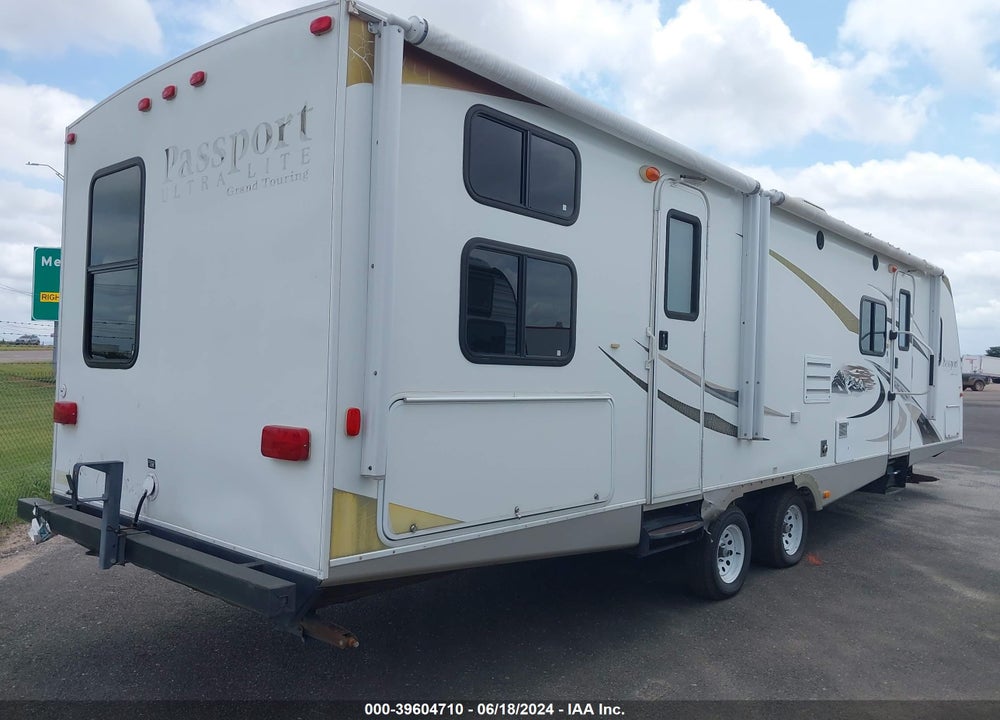 2012 PASSPORT TRAVEL TRAILER VIN: 4YDT32220CT410683