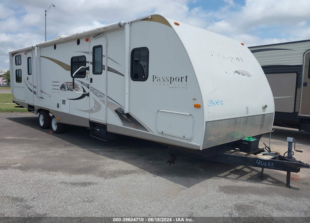 2012 PASSPORT TRAVEL TRAILER VIN: 4YDT32220CT410683