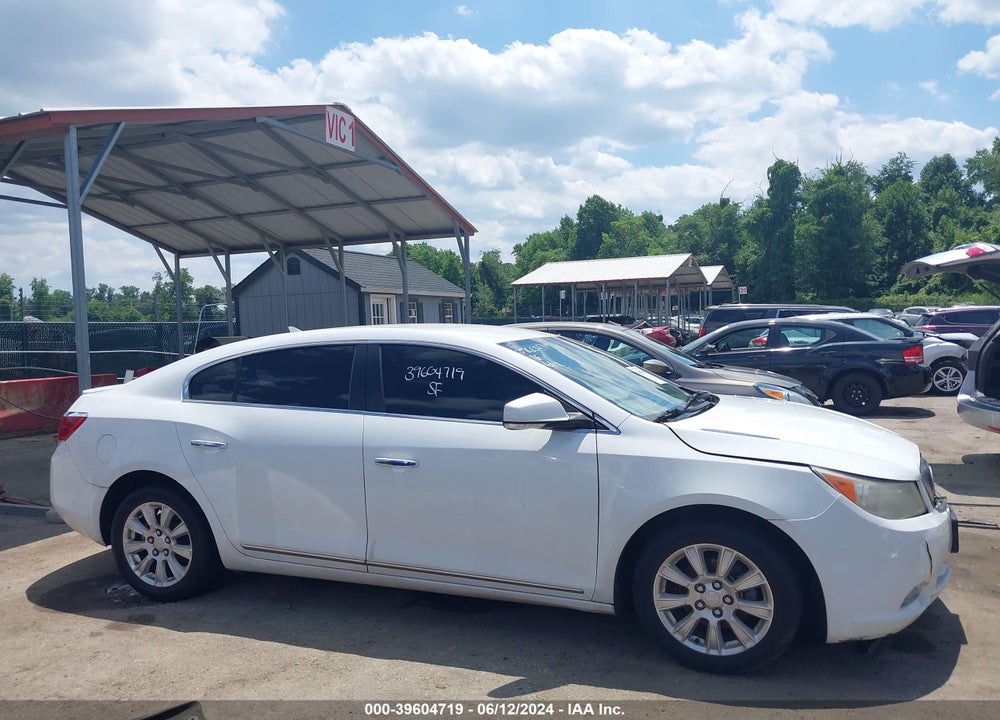 2012 BUICK LACROSSE LEATHER GROUP VIN: 1G4GC5ER4CF196368