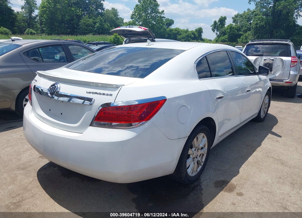 2012 BUICK LACROSSE LEATHER GROUP VIN: 1G4GC5ER4CF196368