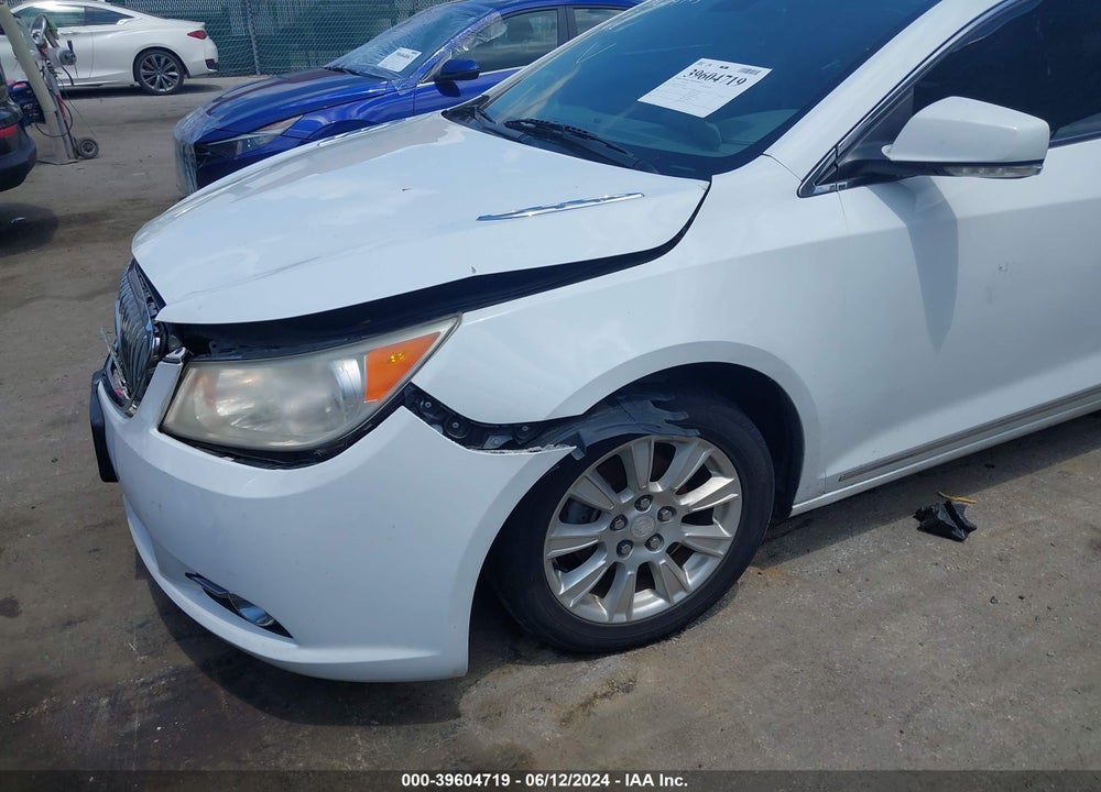 2012 BUICK LACROSSE LEATHER GROUP VIN: 1G4GC5ER4CF196368