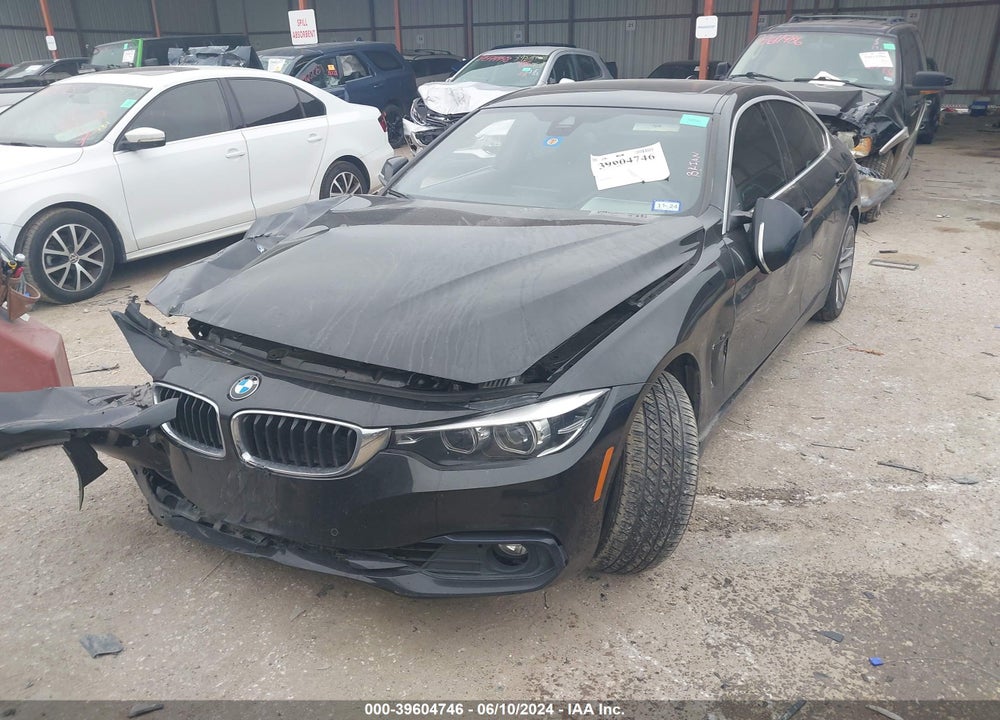 2019 BMW 430I GRAN COUPE VIN: WBA4J1C55KBM14827