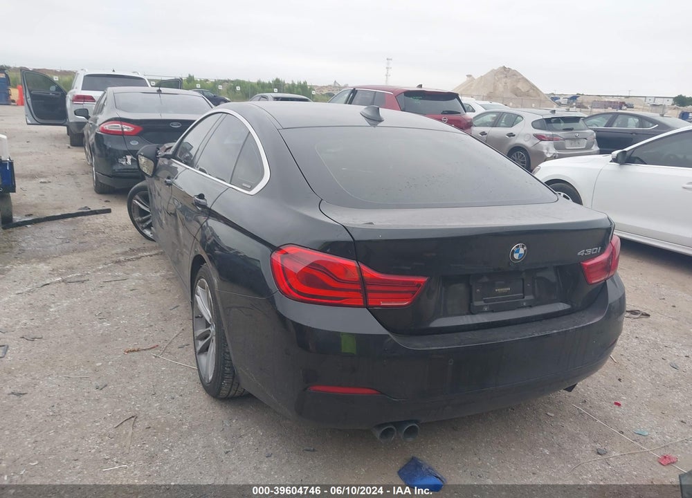 2019 BMW 430I GRAN COUPE VIN: WBA4J1C55KBM14827