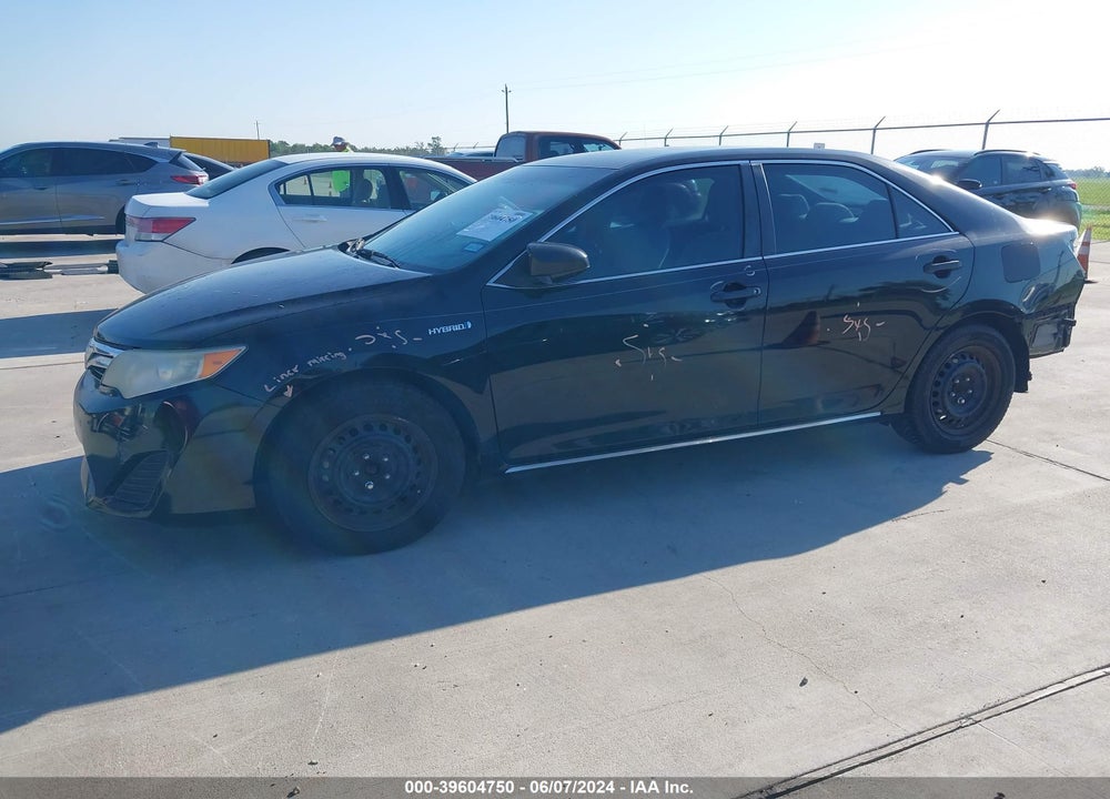 2014 TOYOTA CAMRY HYBRID LE VIN: 4T1BD1FKXEU135543