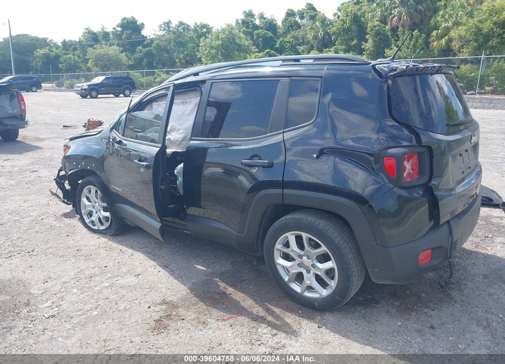 2017 JEEP RENEGADE LATITUDE FWD VIN: ZACCJABBXHPF89336