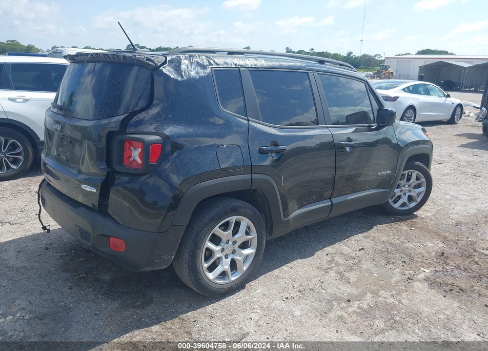 2017 JEEP RENEGADE LATITUDE FWD VIN: ZACCJABBXHPF89336
