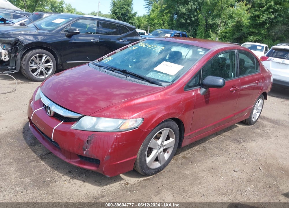 2009 HONDA CIVIC LX-S VIN: 2HGFA16699H525707