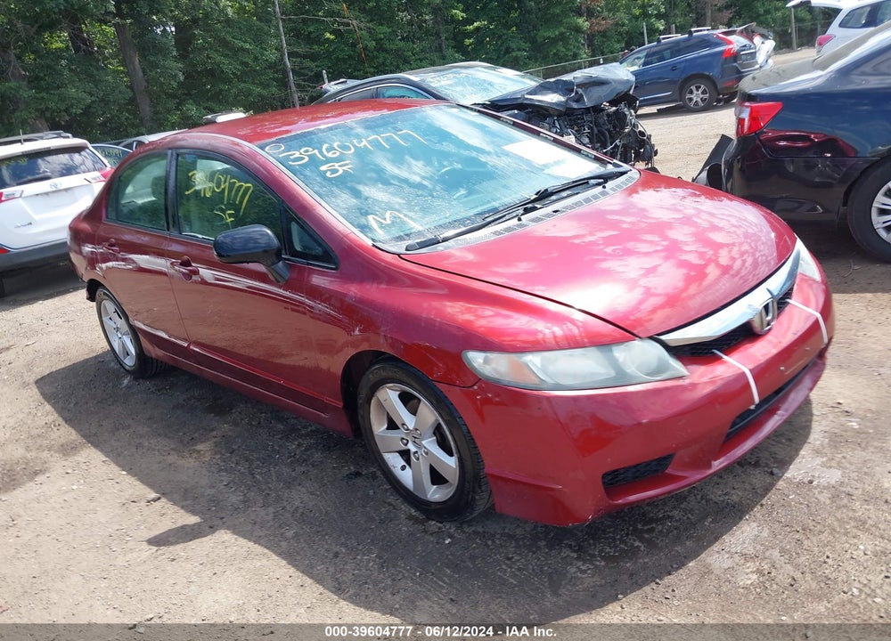 2009 HONDA CIVIC LX-S VIN: 2HGFA16699H525707