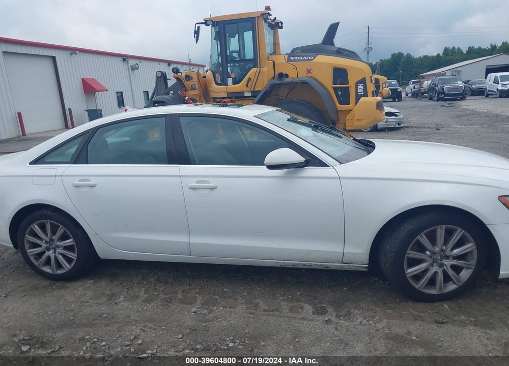 2014 AUDI A6 2.0T PREMIUM VIN: WAUFFAFC1EN149590