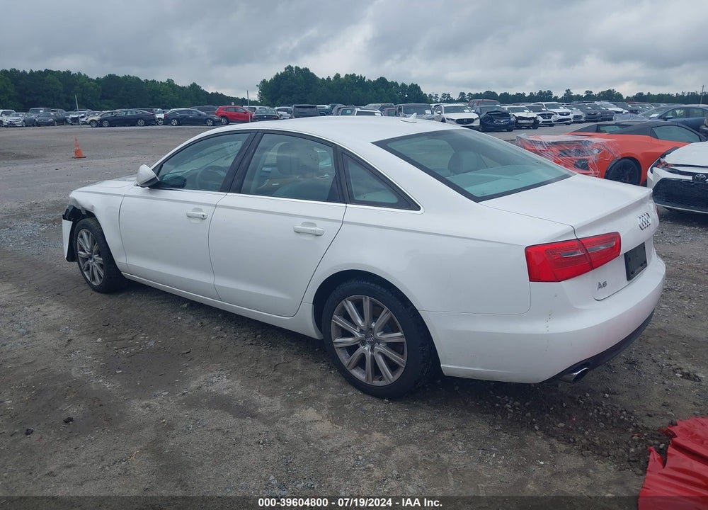 2014 AUDI A6 2.0T PREMIUM VIN: WAUFFAFC1EN149590