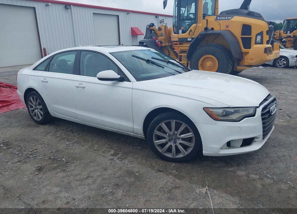 2014 AUDI A6 2.0T PREMIUM VIN: WAUFFAFC1EN149590