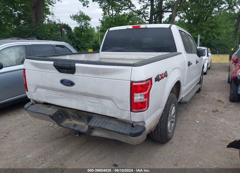 2018 FORD F-150 XLT VIN: 1FTEW1EB9JKE46044