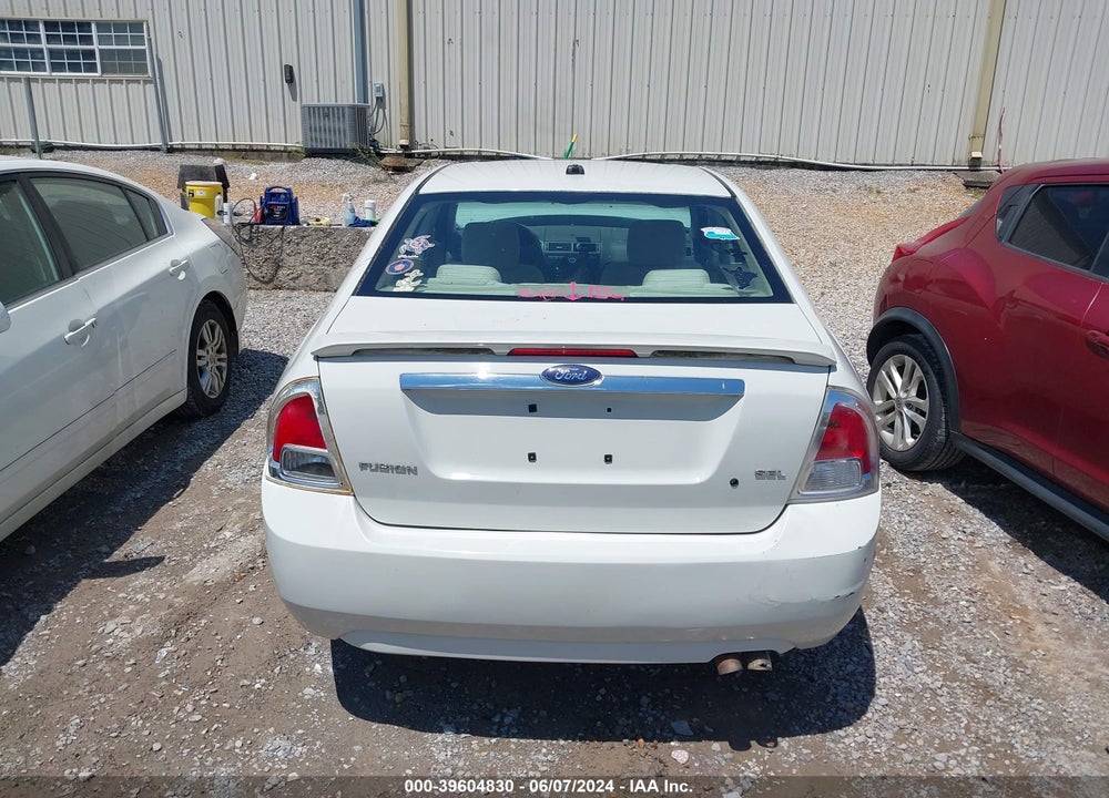 2008 FORD FUSION SEL VIN: 3FAHP08Z18R214028