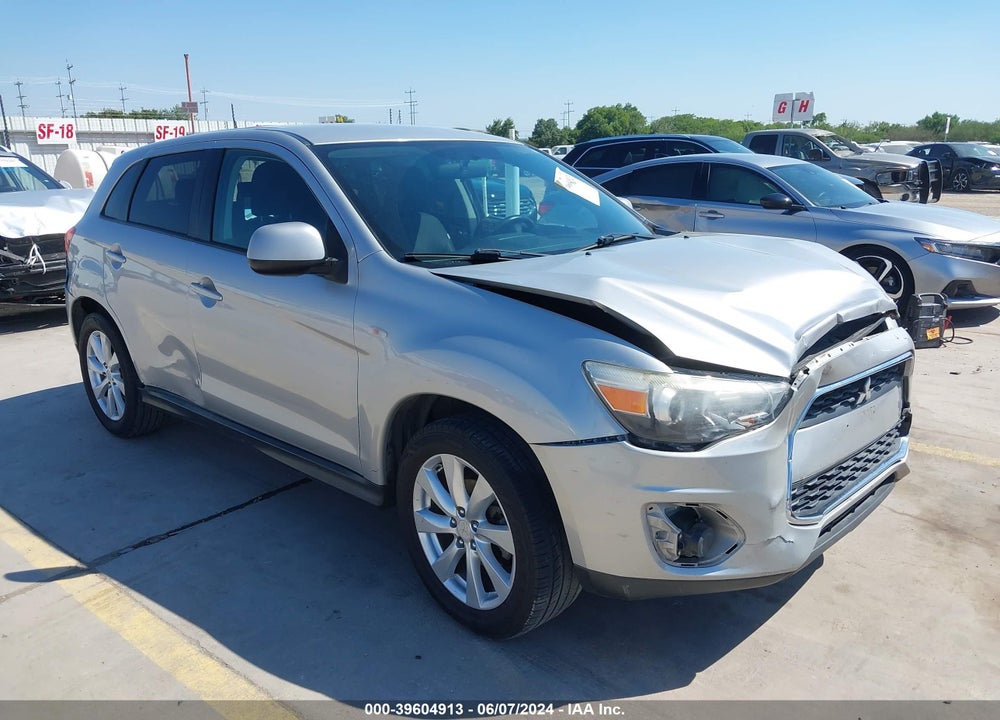 2014 MITSUBISHI OUTLANDER SPORT ES VIN: 4A4AP3AU4EE021875