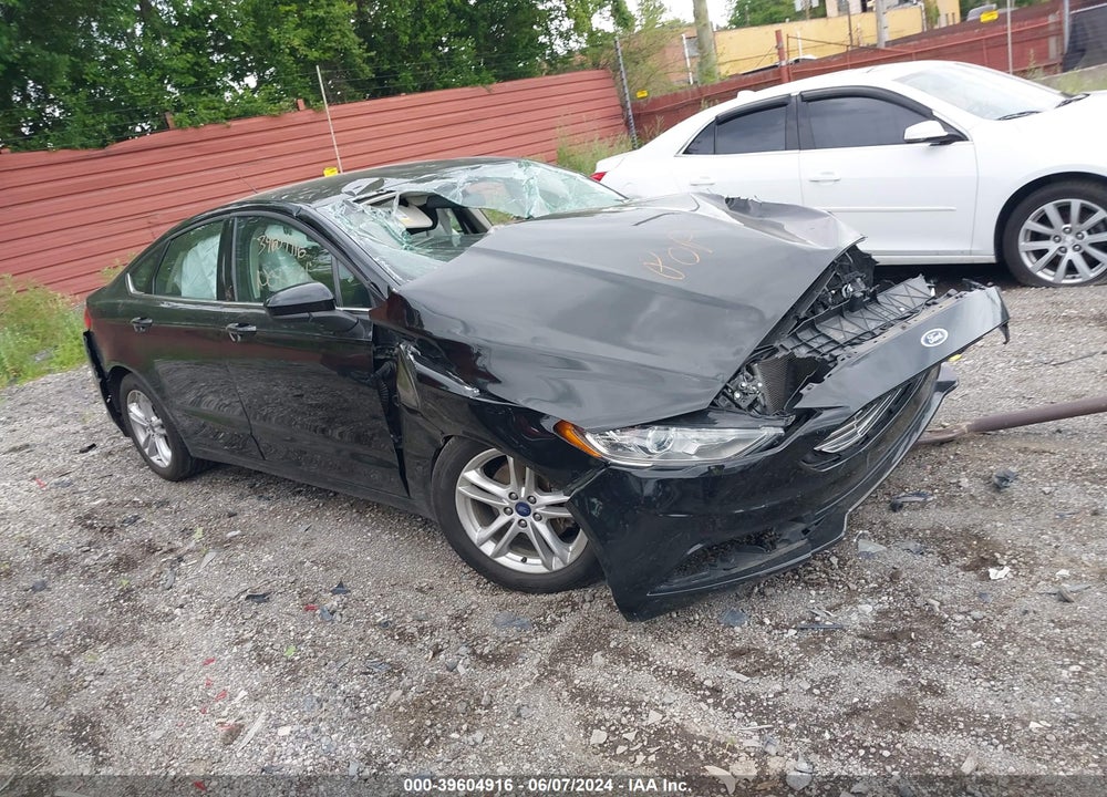 2018 FORD FUSION SE VIN: 3FA6P0HDXJR193441