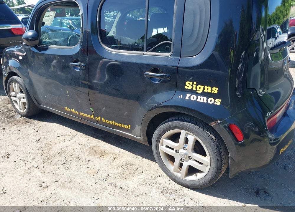 2009 NISSAN CUBE 1.8SL VIN: JN8AZ28R79T127157