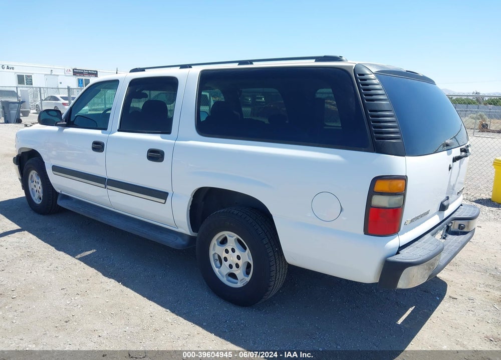 2005 CHEVROLET SUBURBAN 1500 LS VIN: 3GNEC16ZX5G276222