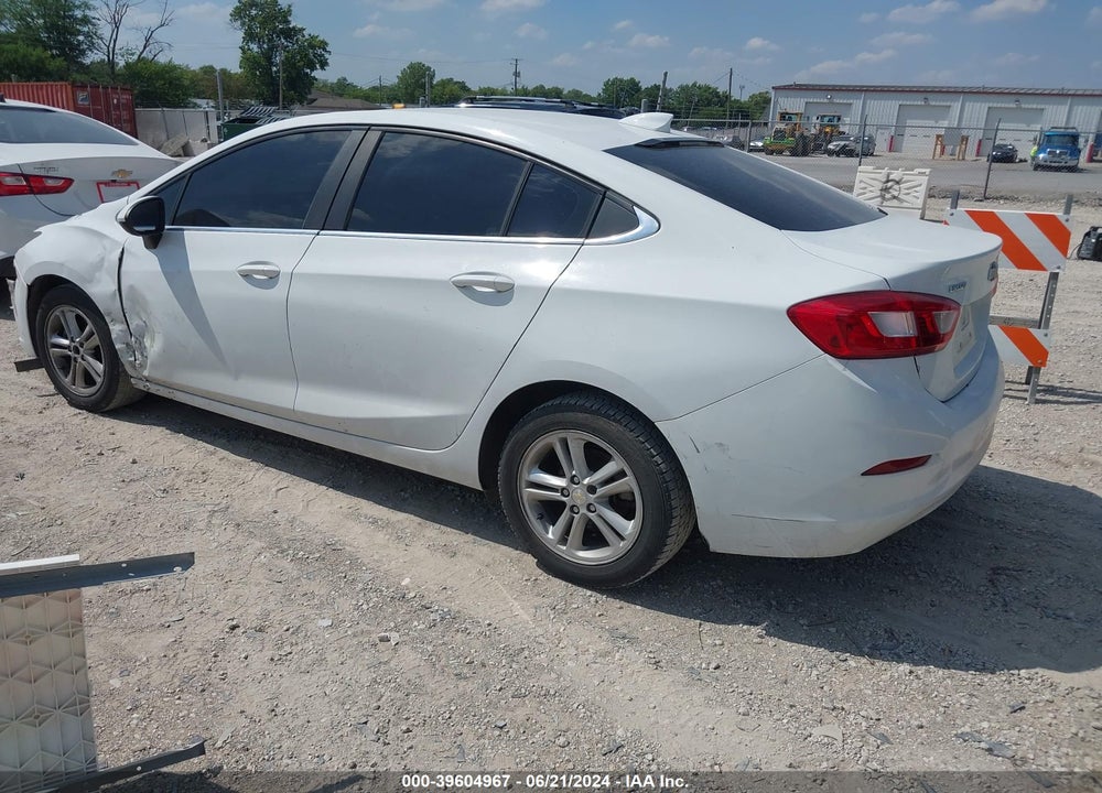 2017 CHEVROLET CRUZE LT AUTO VIN: 1G1BE5SM2H7107554