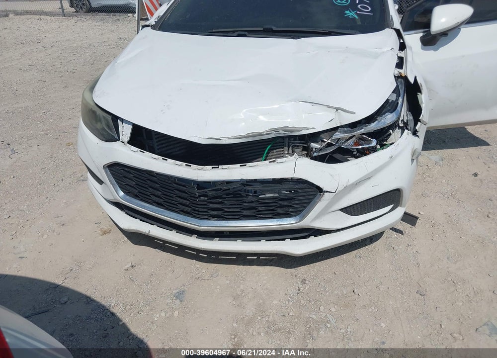2017 CHEVROLET CRUZE LT AUTO VIN: 1G1BE5SM2H7107554