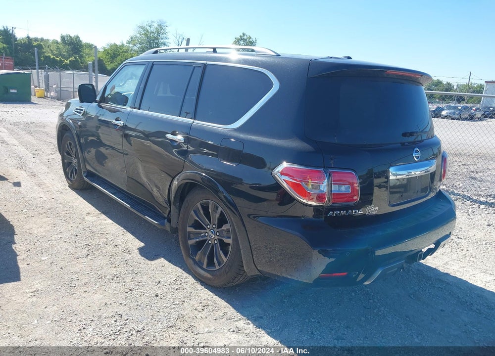 2019 NISSAN ARMADA PLATINUM VIN: JN8AY2NE4K9758889