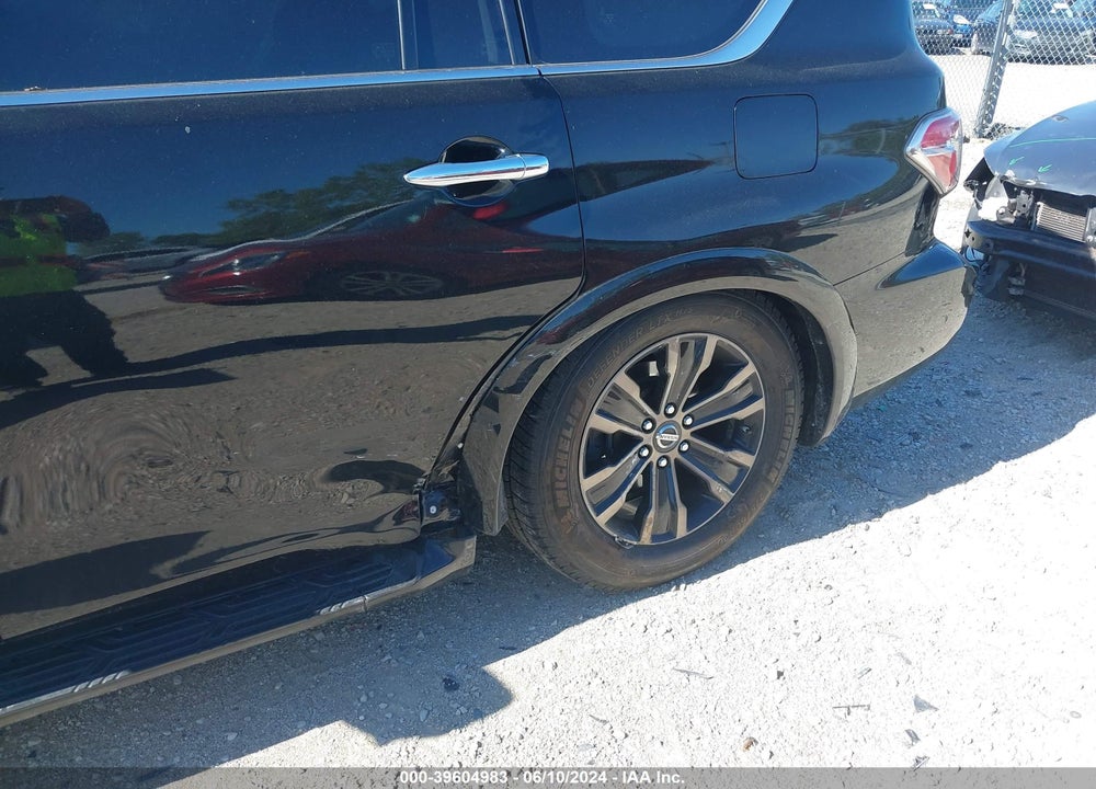 2019 NISSAN ARMADA PLATINUM VIN: JN8AY2NE4K9758889