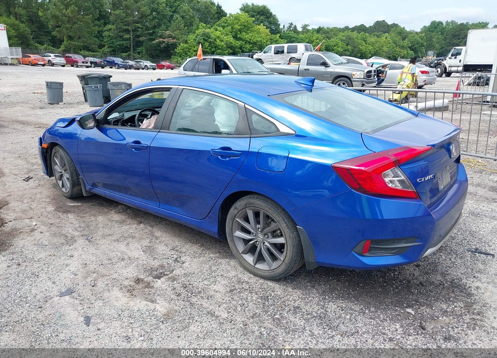 2019 HONDA CIVIC EX VIN: 19XFC1F3XKE013115