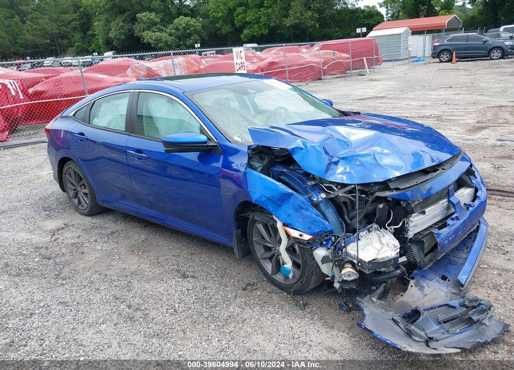2019 HONDA CIVIC EX VIN: 19XFC1F3XKE013115