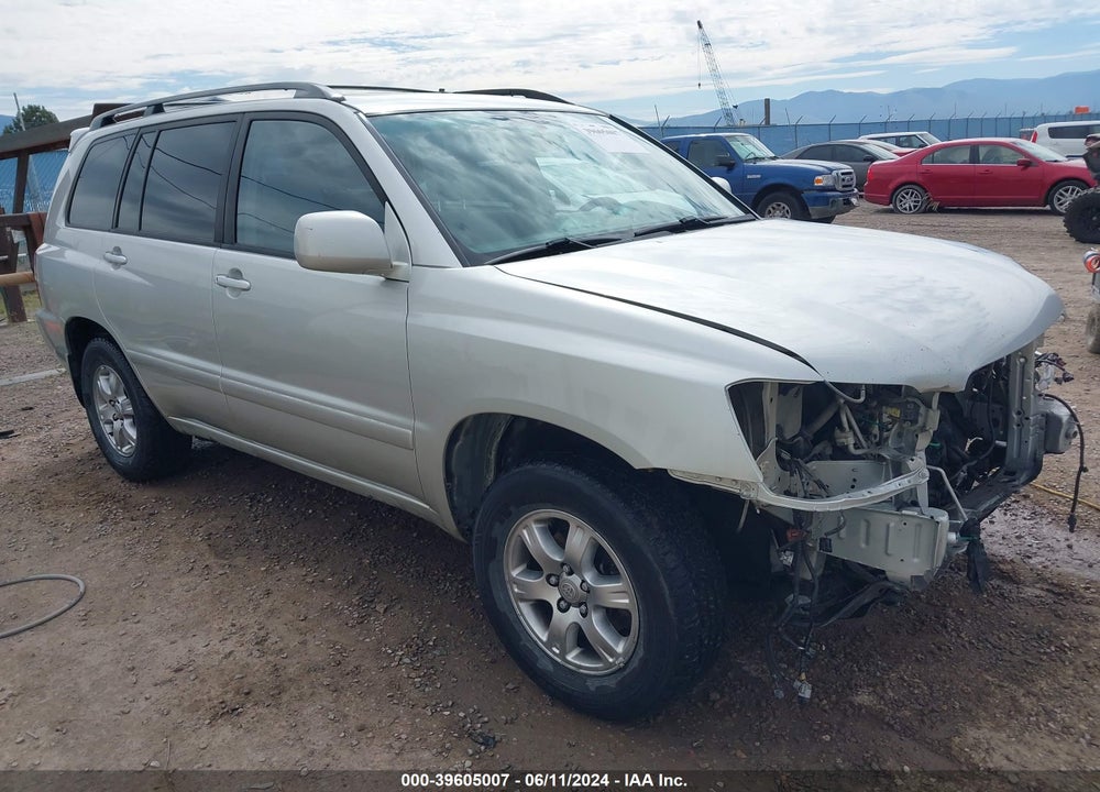 2005 TOYOTA HIGHLANDER V6 VIN: JTEEP21A850080414