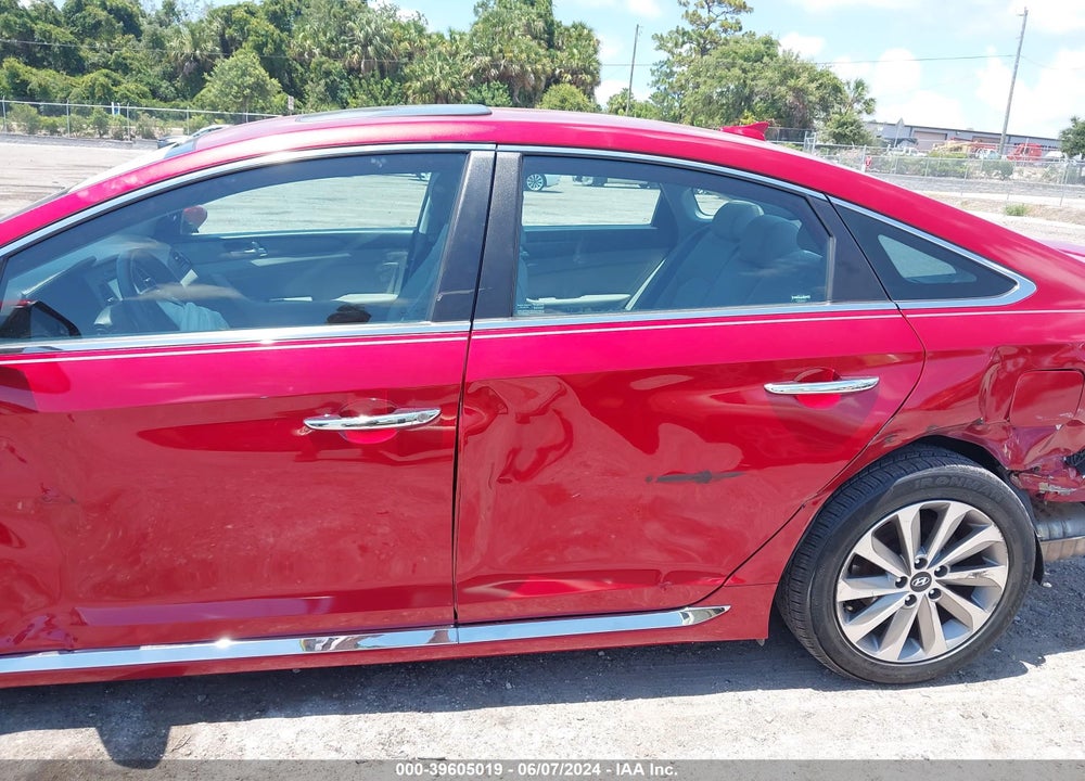 2017 HYUNDAI SONATA SPORT VIN: 5NPE34AF5HH503920