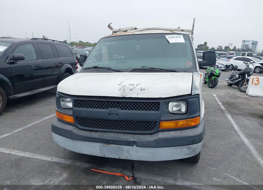 2007 CHEVROLET EXPRESS WORK VAN VIN: 1GCFG15X871109957