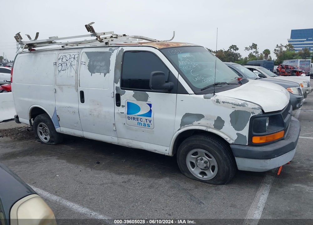 2007 CHEVROLET EXPRESS WORK VAN VIN: 1GCFG15X871109957