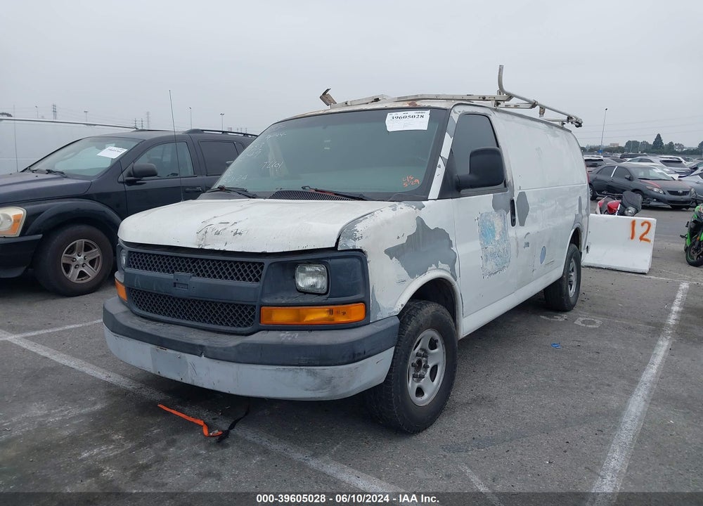 2007 CHEVROLET EXPRESS WORK VAN VIN: 1GCFG15X871109957
