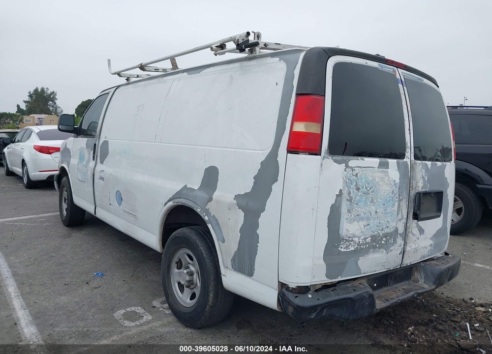 2007 CHEVROLET EXPRESS WORK VAN VIN: 1GCFG15X871109957