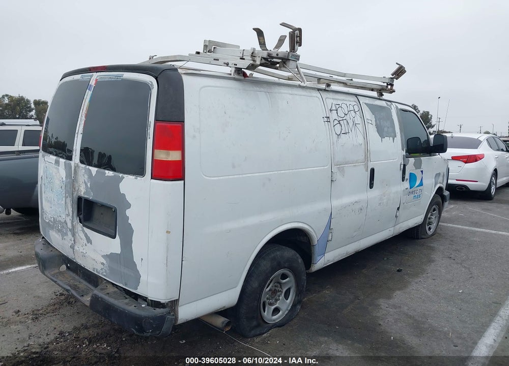 2007 CHEVROLET EXPRESS WORK VAN VIN: 1GCFG15X871109957