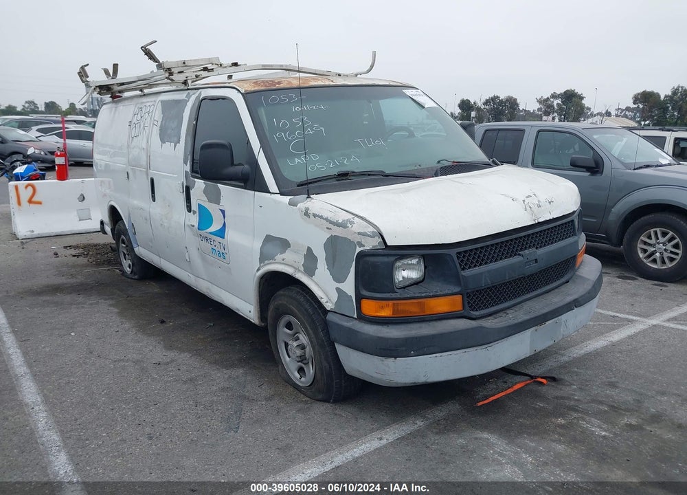 2007 CHEVROLET EXPRESS WORK VAN VIN: 1GCFG15X871109957