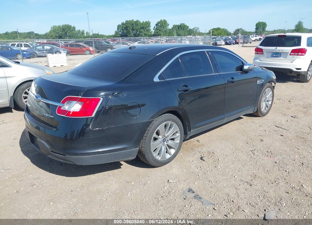 2012 FORD TAURUS LIMITED VIN: 1FAHP2FW6CG101468