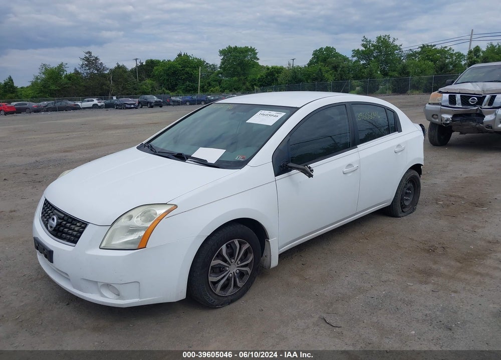 2009 NISSAN SENTRA 2.0 VIN: 3N1AB61E19L660398