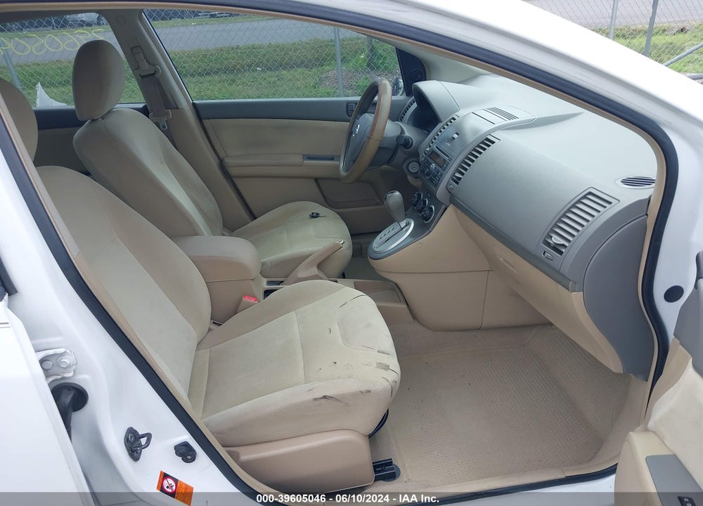 2009 NISSAN SENTRA 2.0 VIN: 3N1AB61E19L660398