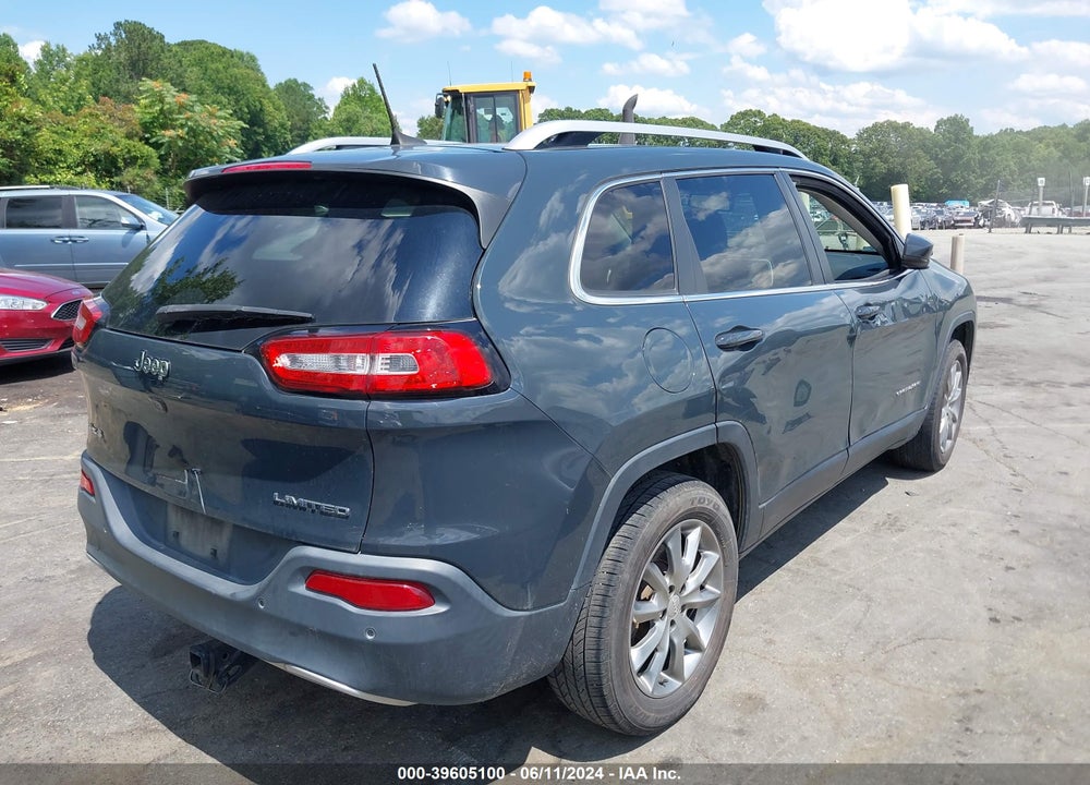2018 JEEP CHEROKEE LIMITED 4X4 VIN: 1C4PJMDB4JD593483