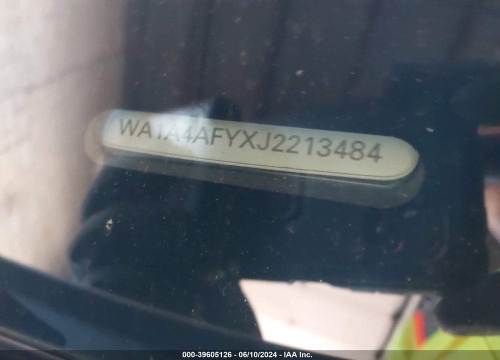 2018 AUDI SQ5 3.0T PREMIUM PLUS VIN: WA1A4AFYXJ2213484