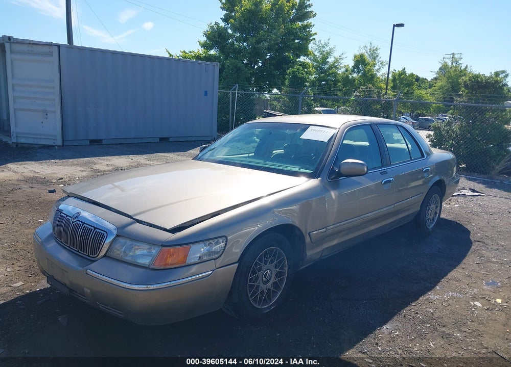2001 MERCURY GRAND MARQUIS GS VIN: 2MEFM74W81X695173
