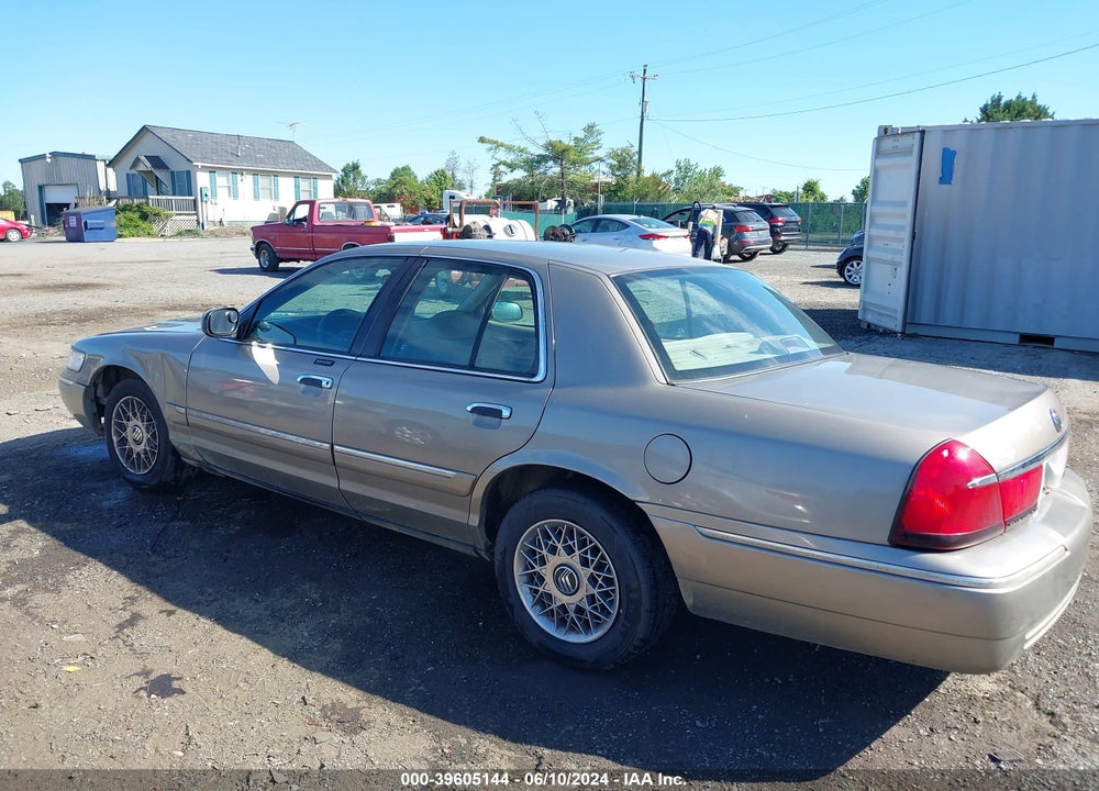 2001 MERCURY GRAND MARQUIS GS VIN: 2MEFM74W81X695173