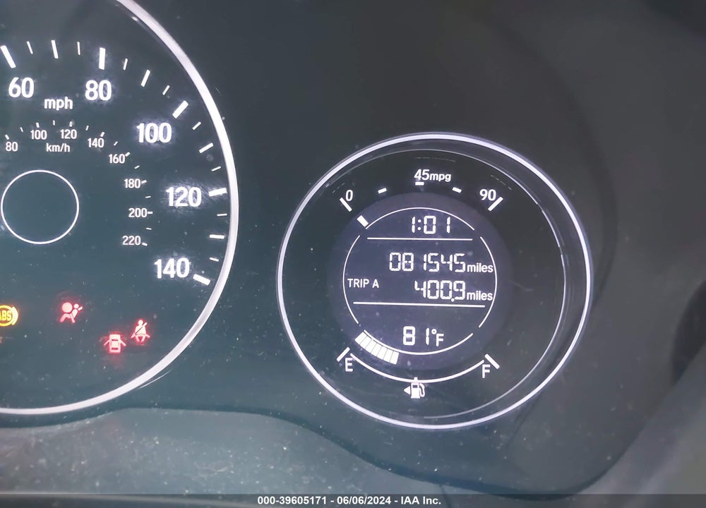 2021 HONDA HR-V VIN: 3CZRU6H35MM704706