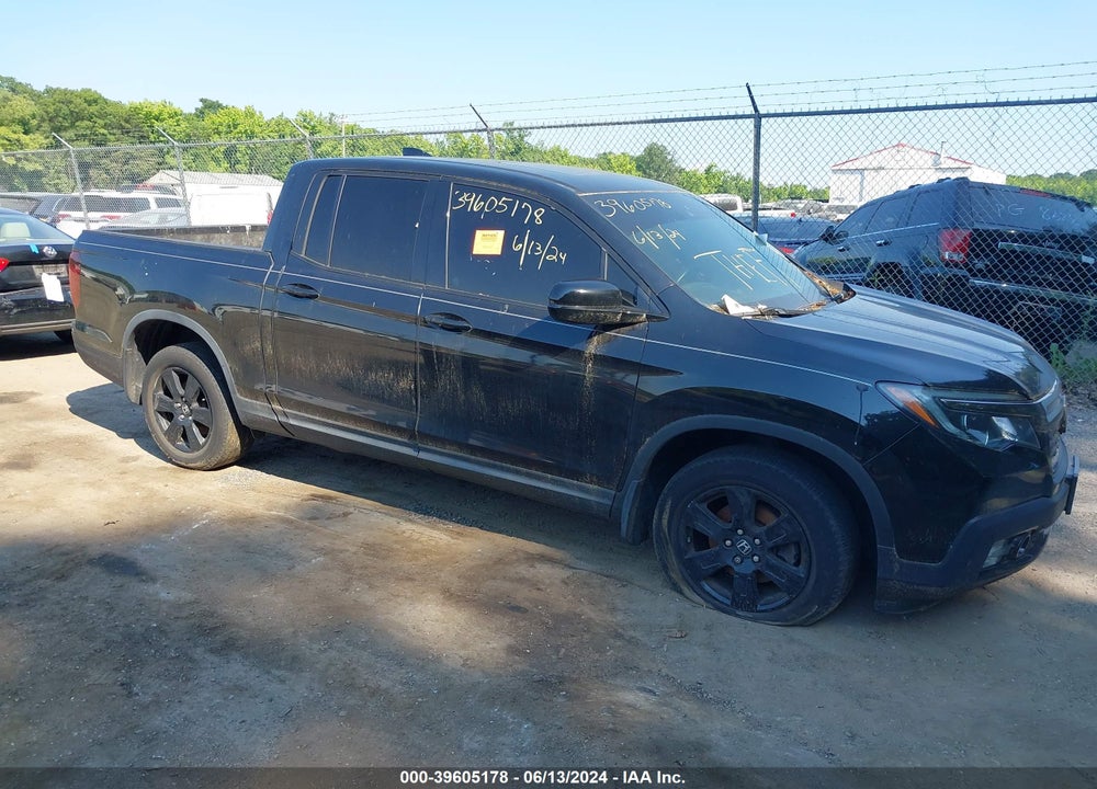 2017 HONDA RIDGELINE BLACK EDITION VIN: 5FPYK3F83HB025488