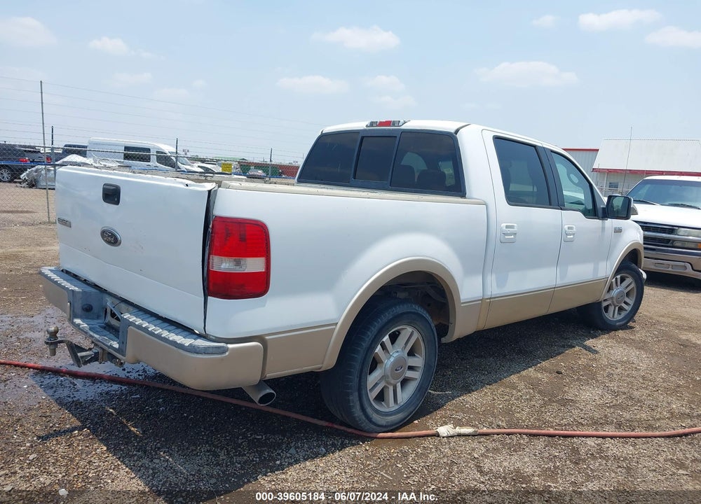 2005 FORD F-150 LARIAT/XLT VIN: 1FTPW12535FA23966
