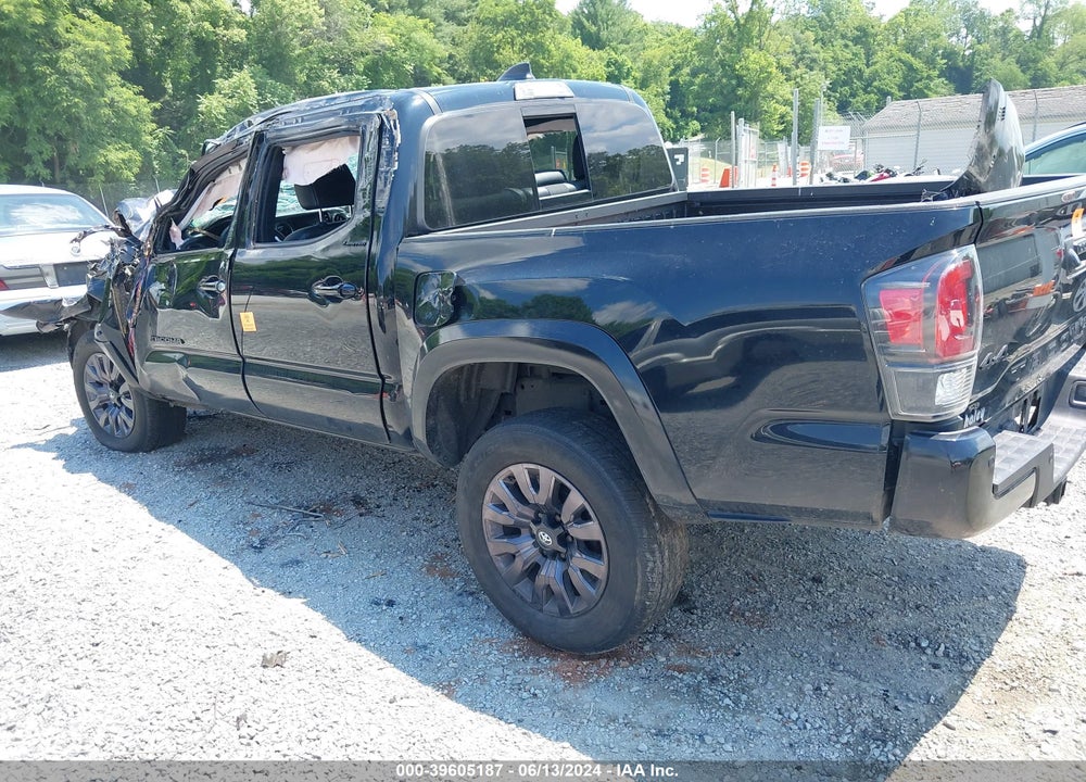 2022 TOYOTA TACOMA LIMITED VIN: 3TMGZ5AN1NM499696