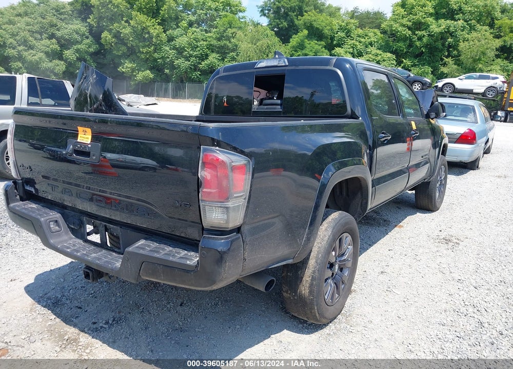 2022 TOYOTA TACOMA LIMITED VIN: 3TMGZ5AN1NM499696